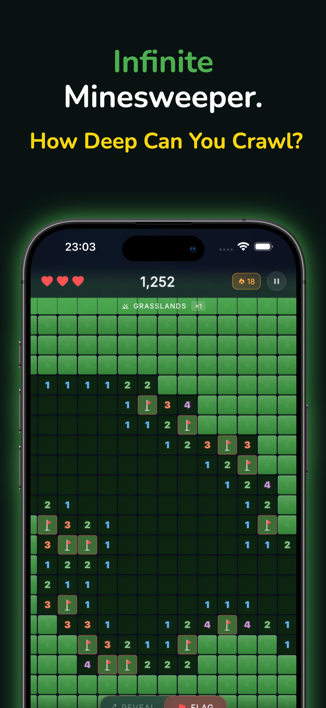 Mine Crawler roguelike mine board in play